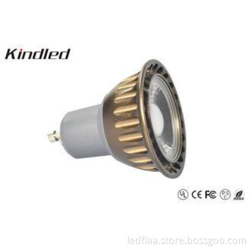 High Power COB LED Bulb Spot Light GU10 3W 2800K - 3200K Fo
